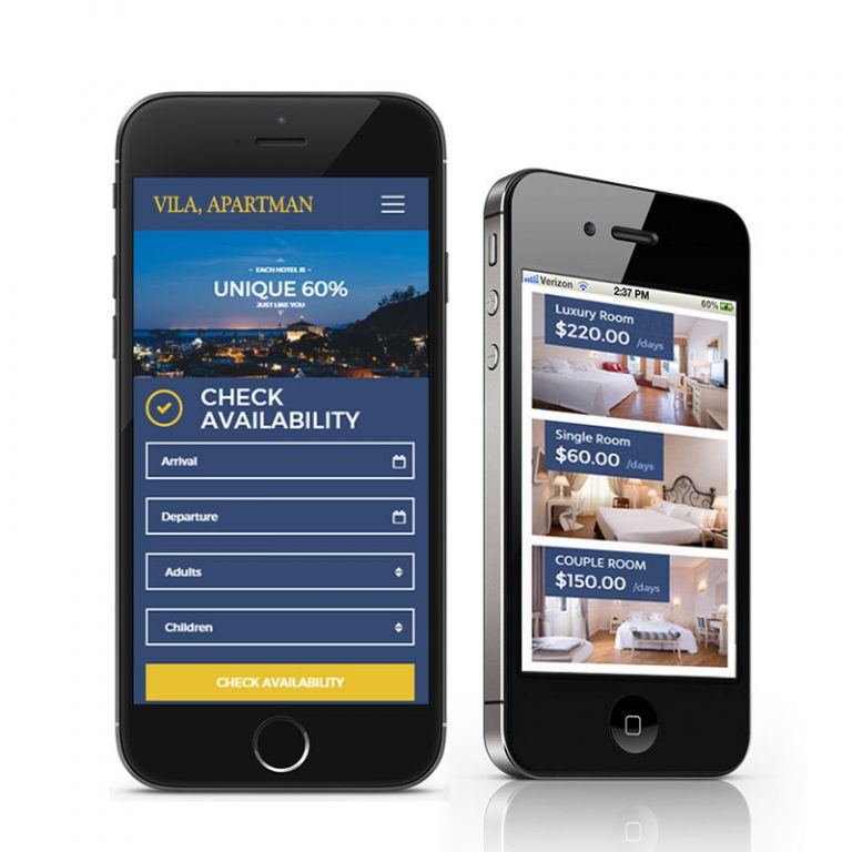 web aplikacija za vile