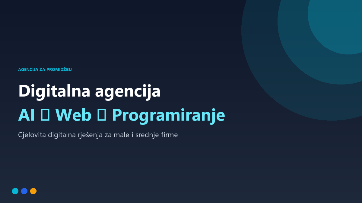kontakt digitalna agencija — Agencija za Promidžbu