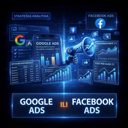 Postavljanje Google Ads ili Facebook Ads kampanje