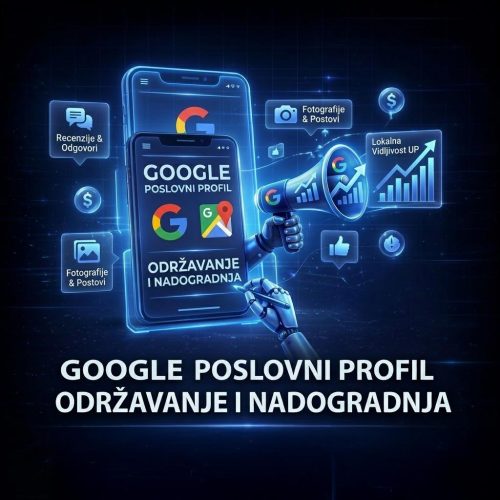 Poslovni profil, ažuriranje i optimizacija (Google, Facebook)